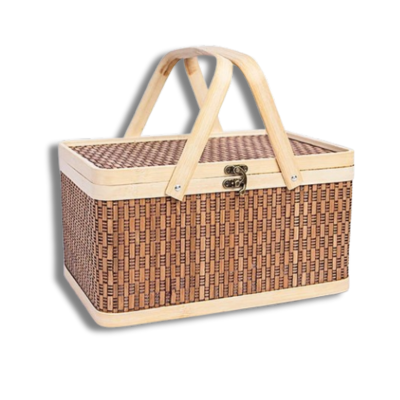 Kosz piknikowy wiklinowy