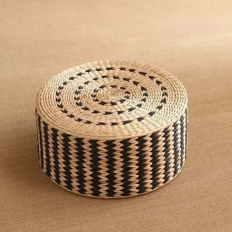 Puf wiklinowy w stylu japońskim