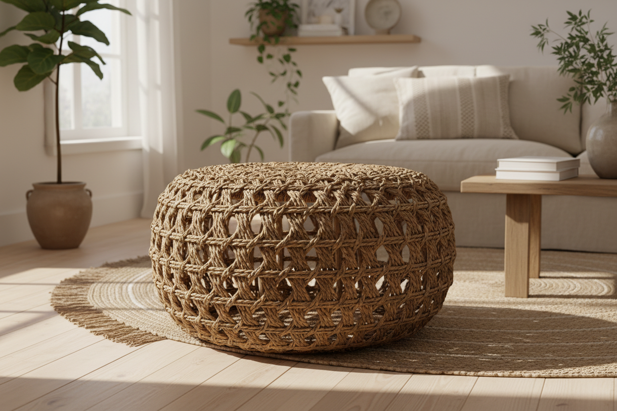 Nasza kolekcja wiklinowych pufów