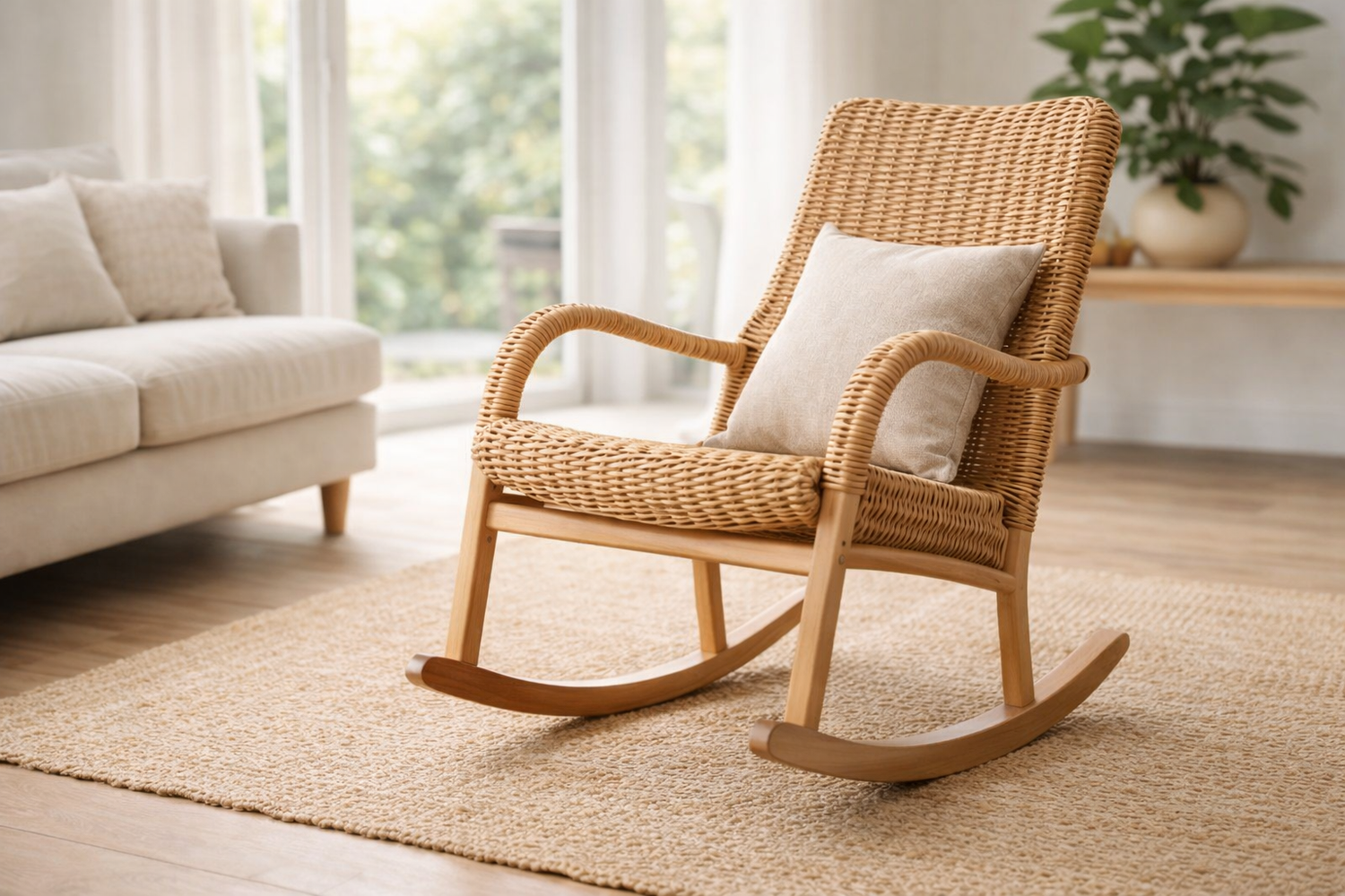 Nasza kolekcja wiklinowych foteli bujanych