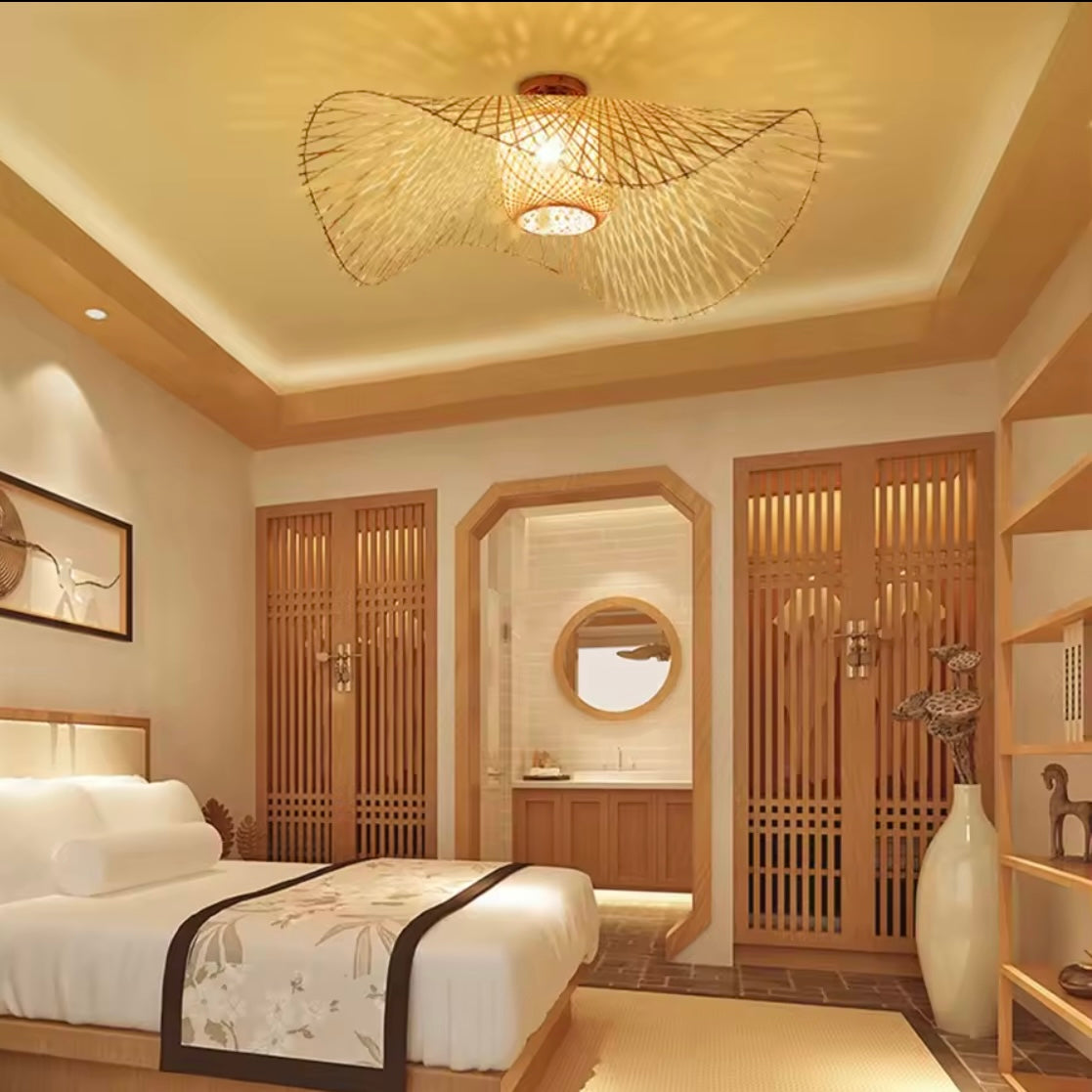 Plafon wiklinowy do salonu