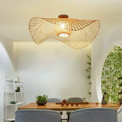 Plafon wiklinowy do salonu