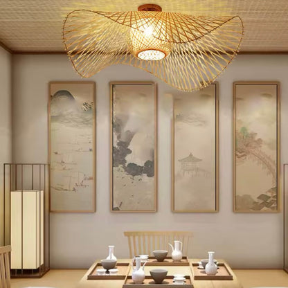 Plafon wiklinowy do salonu