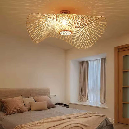 Plafon wiklinowy do salonu