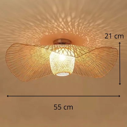 Plafon wiklinowy do salonu