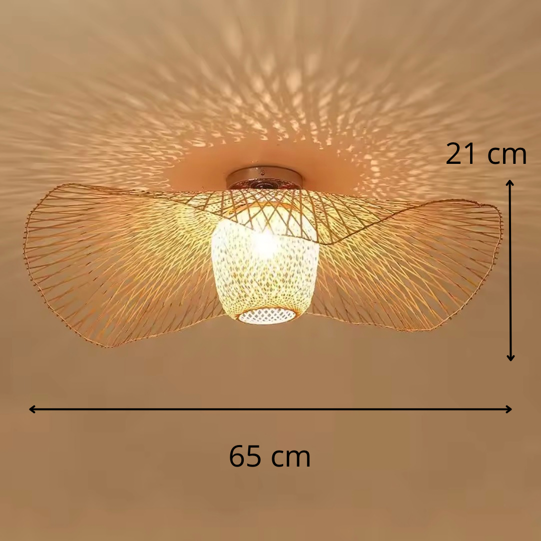 Plafon wiklinowy do salonu