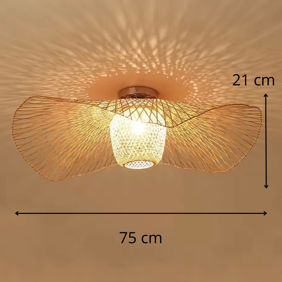 Plafon wiklinowy do salonu