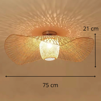 Plafon wiklinowy do salonu