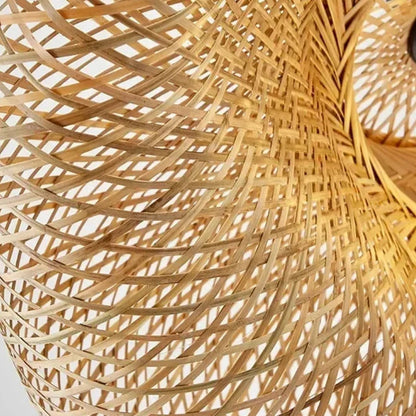 Lampy wiszące wiklinowe