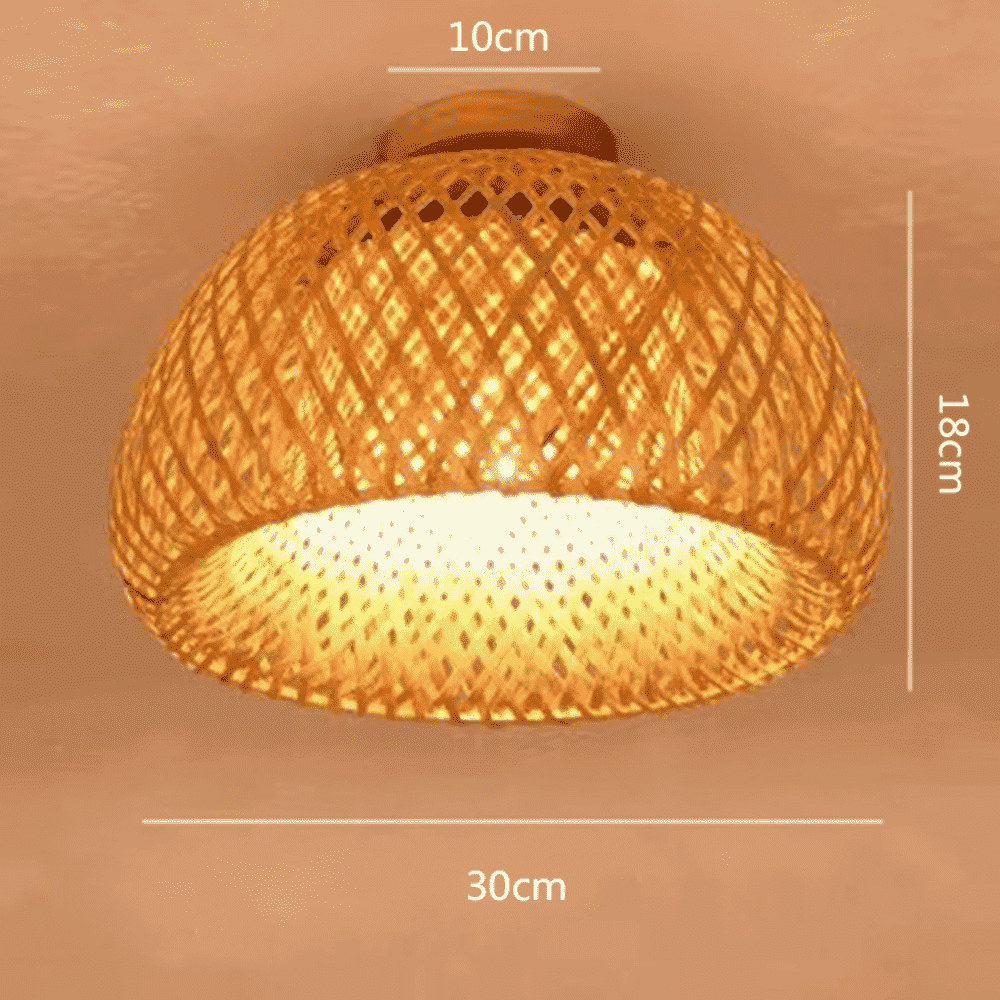 Plafon wiklinowy – oświetlenie sufitowe