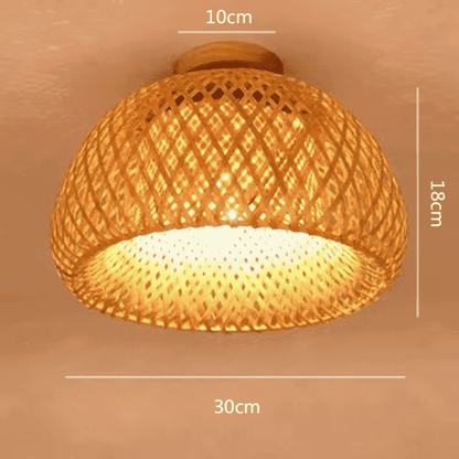 Plafon wiklinowy – oświetlenie sufitowe