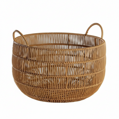 Kosz wiklinowy na pranie – kolekcja Wiosna