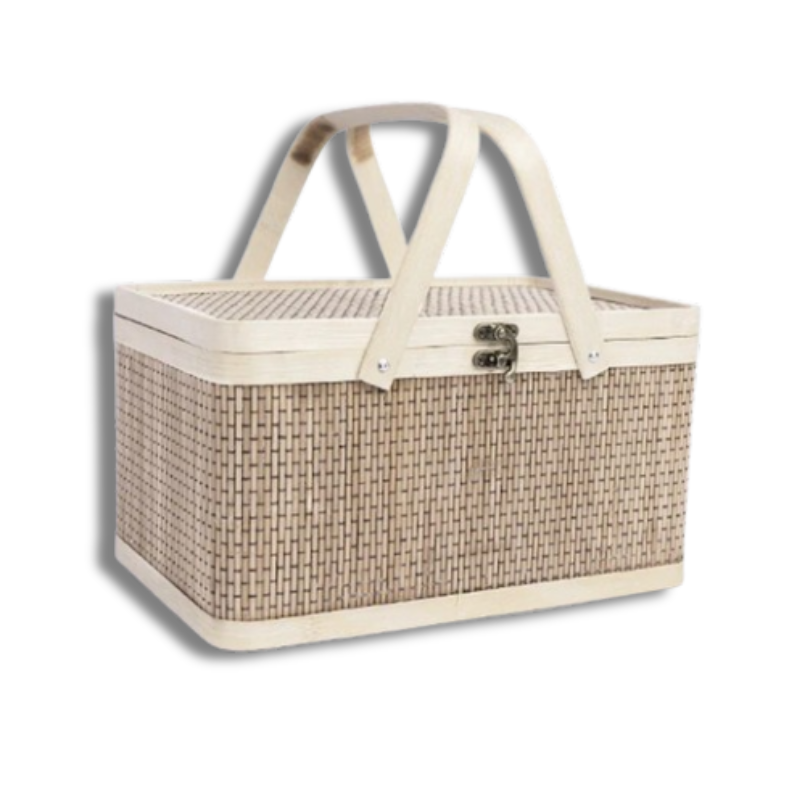 Kosz piknikowy wiklinowy