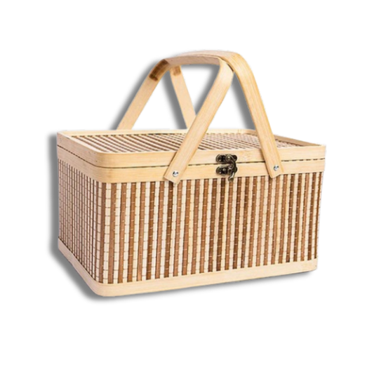 Kosz piknikowy wiklinowy