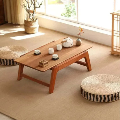 Puf wiklinowy w stylu japońskim