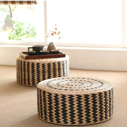 Puf wiklinowy w stylu japońskim