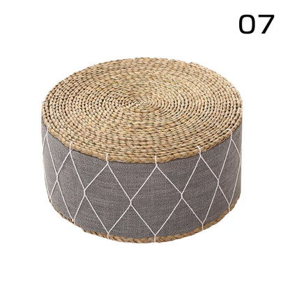 Puf wiklinowy z wzorem – różne wersje