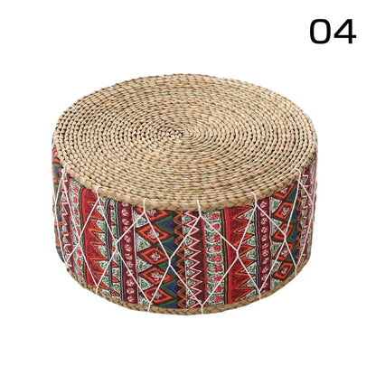 Puf wiklinowy z wzorem – różne wersje