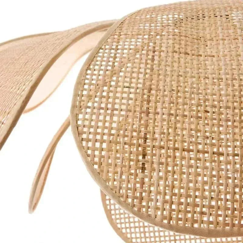 Pleciona lampa wisząca wiklinowa