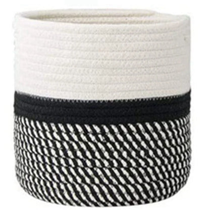 Osłonka wiklinowa na donicę – kaktus