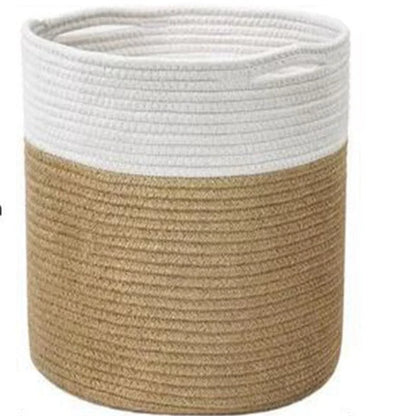 Osłonka wiklinowa na donicę – kaktus