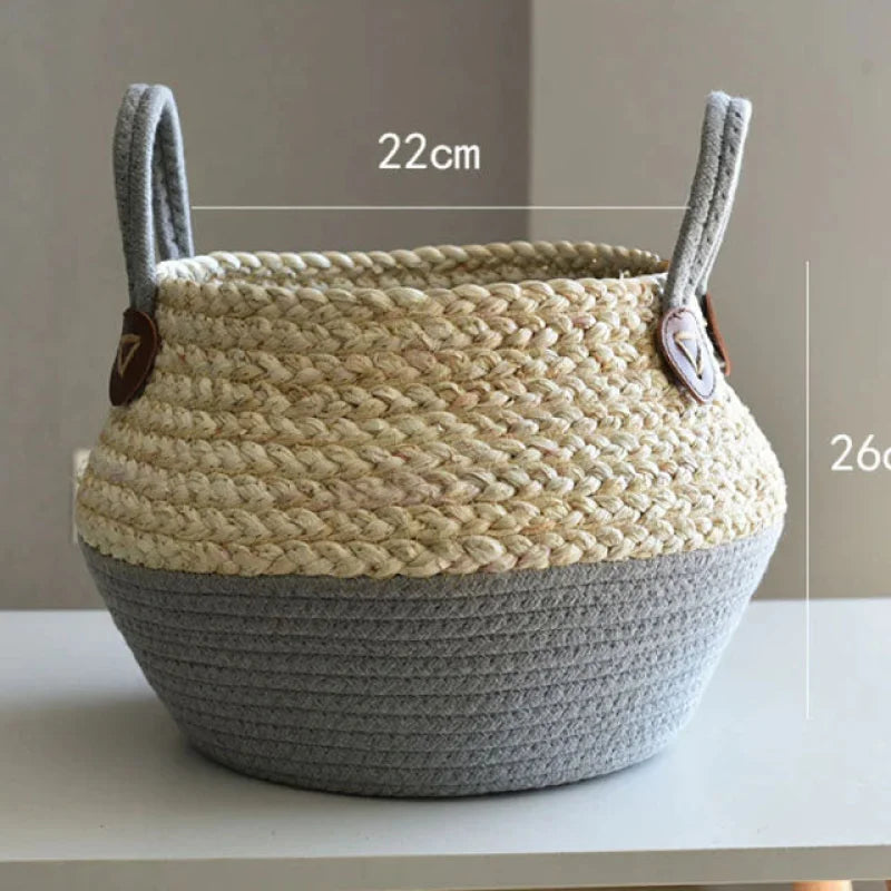 Osłonka wiklinowa na donicę