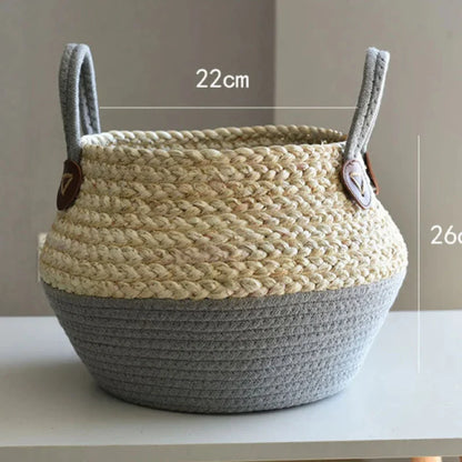 Osłonka wiklinowa na donicę