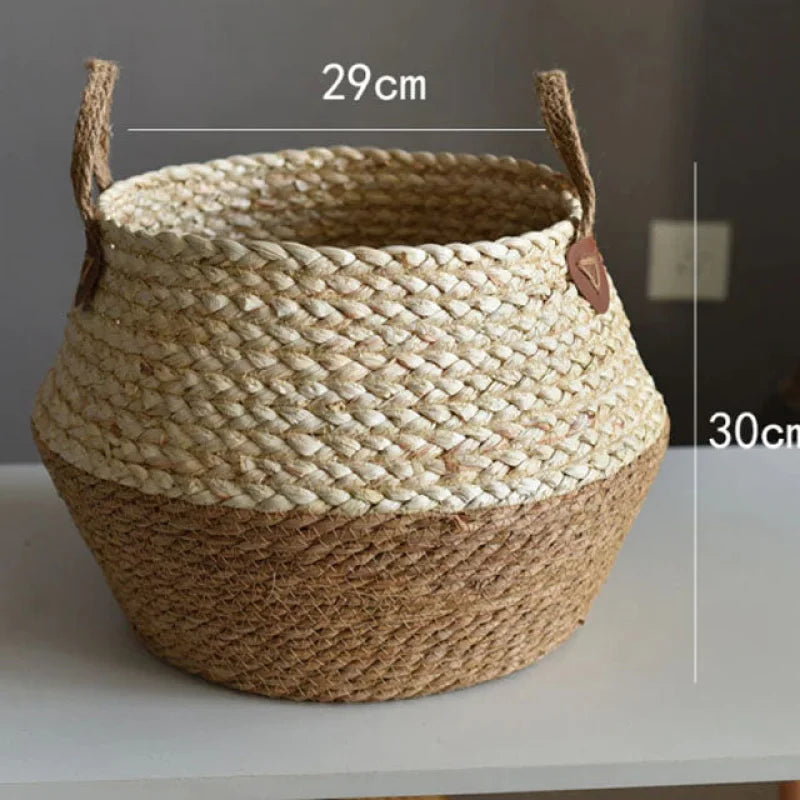 Osłonka wiklinowa na donicę