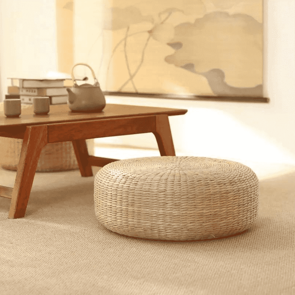 Puf wiklinowy – siedzisko