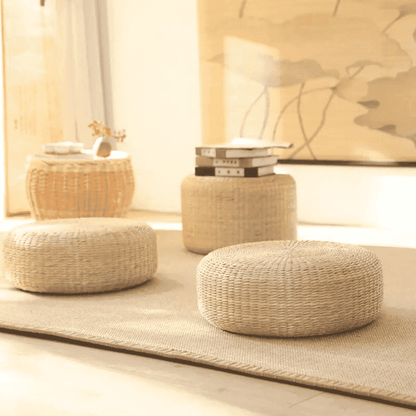 Puf wiklinowy – siedzisko