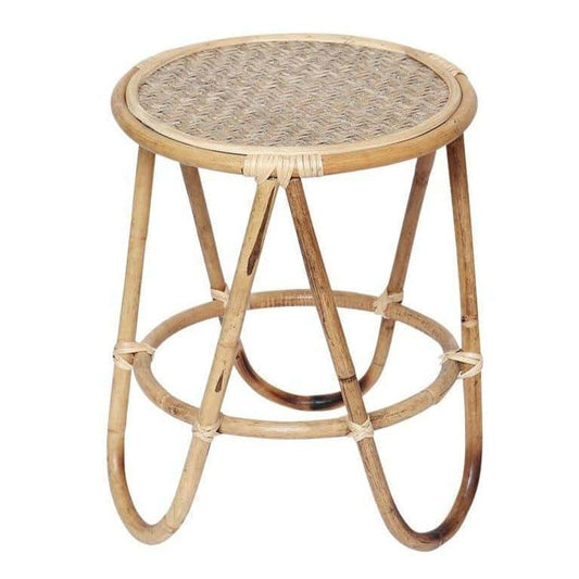 Pleciony stolik kawowy wiklinowy – Essentiels Wikliny